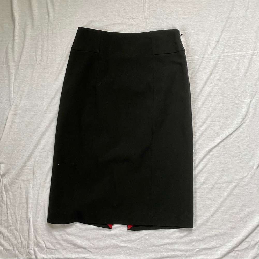 White House Black Market Black Pencil Skirt Size 0